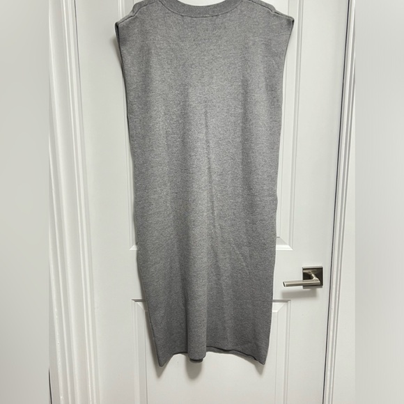 Anthropologie Maeve Muscle Column Midi Dress On Gray  SIZE Medium - Picture 3 of 11